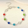 Round Diamond Color-White K Bracelet--A0611