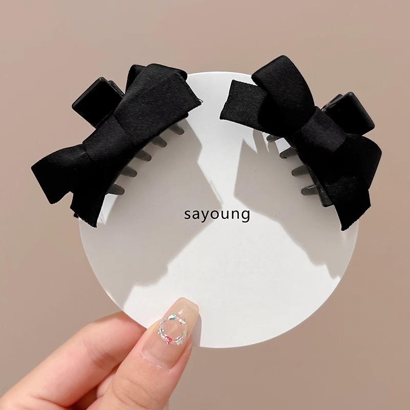 Clip de cabello de arco frente lateral clip de frangeo princesa de alto nivel cabeza pequeña clip de agarre mujer 2025 nuevo clip de cabello detrás de la oreja