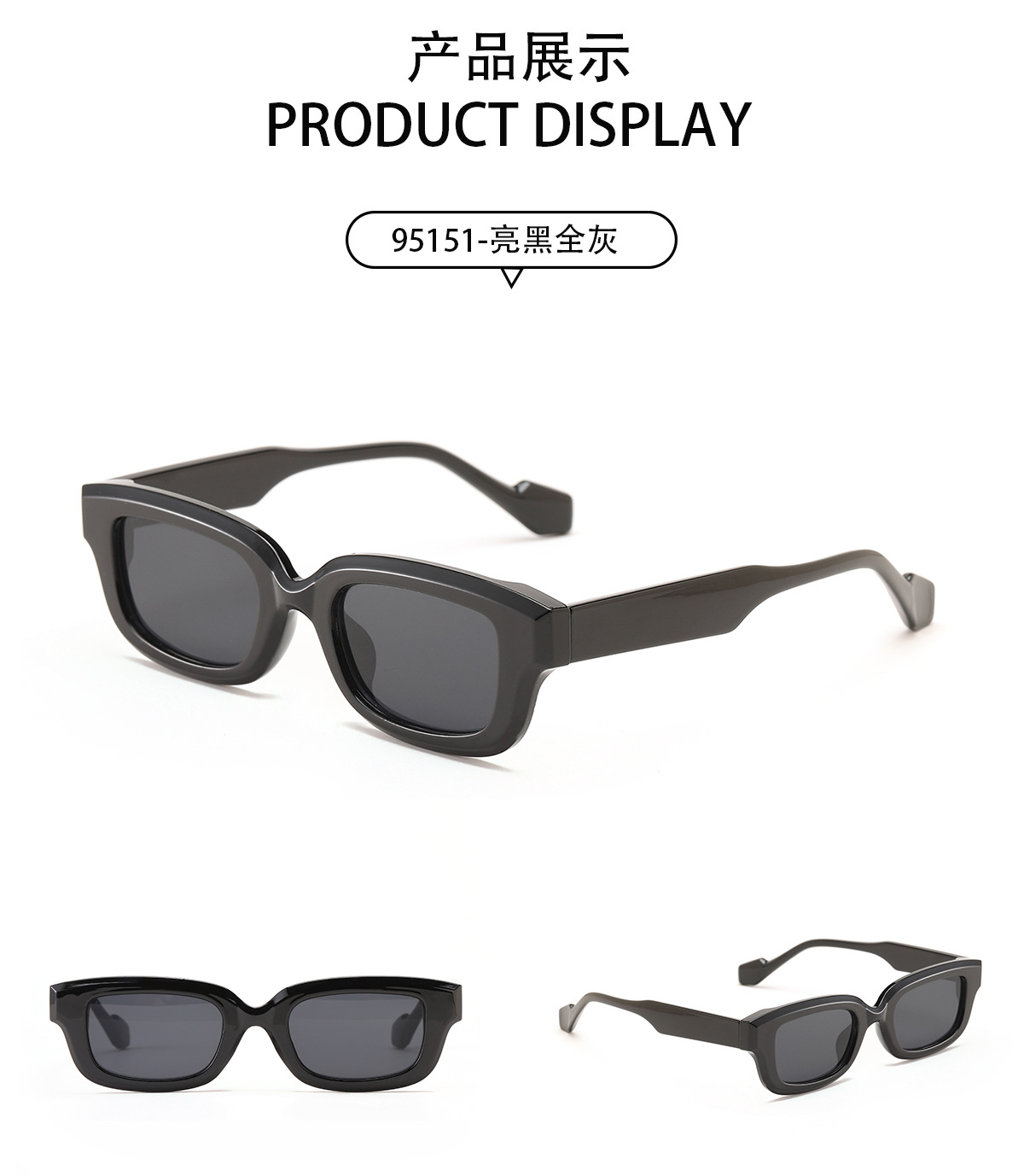 48g Weight UV400 Protection Lens Material Outdoor, Travel, Party, Fishing Occasion Women'S, Men'S, Unisex Gender Elegant, Glam, Hip-Hop, Retro, Vintage Style, Fashion, Sweet, Simple Style, Sports Style Dark Green, Green, Black Color Elegant Glam Hip-Hop UV400 Protection Women's Sunglasses 5
