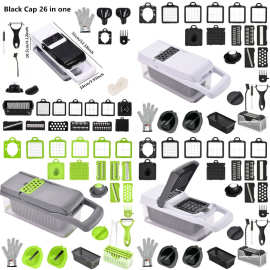 跨境切菜器厨房多功能切菜器厨具土豆擦丝器蔬菜切碎机土豆刨丝器