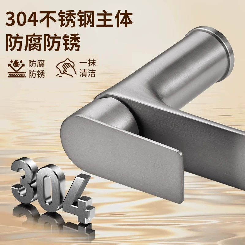 Hot and cold hygienic washbasin stainless steel for home use, cleansing milk