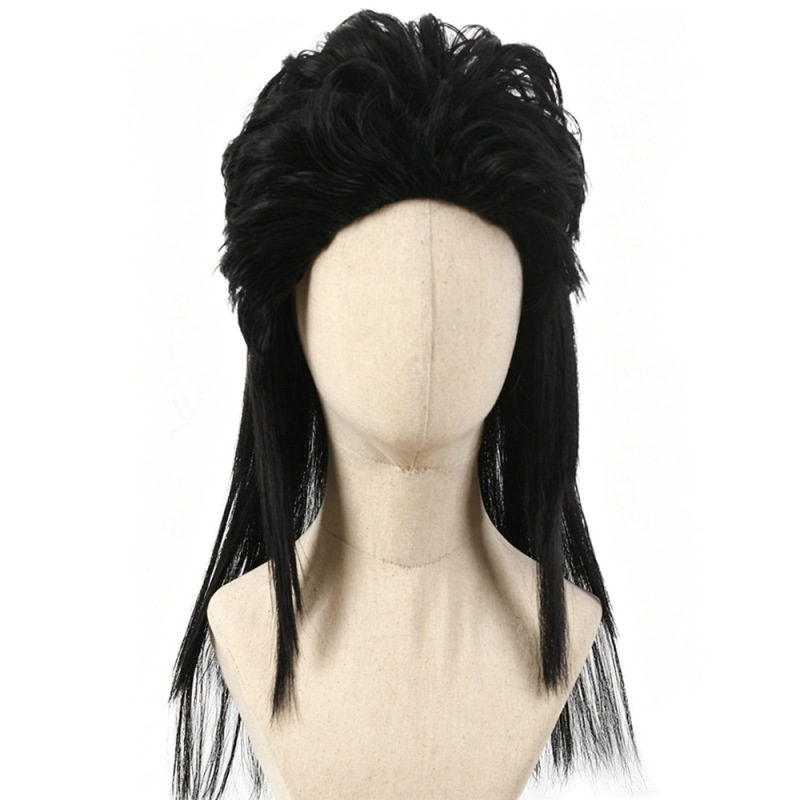 Amazon's Best-Selling Hip-Hop Rollerball Wig Halloween Cosplay Hippie Punk Short Curly Wig Headgear Amazon's Best-Selling Hip-Hop Rollerball Wig Halloween Cosplay Hippie Punk Short Curly Wig Headgear