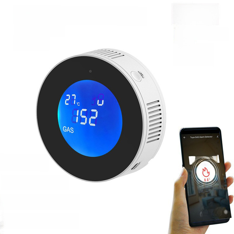Tuya Gas Detector Intelligent TUYA Kitchen WIFI Combustible Gas…
