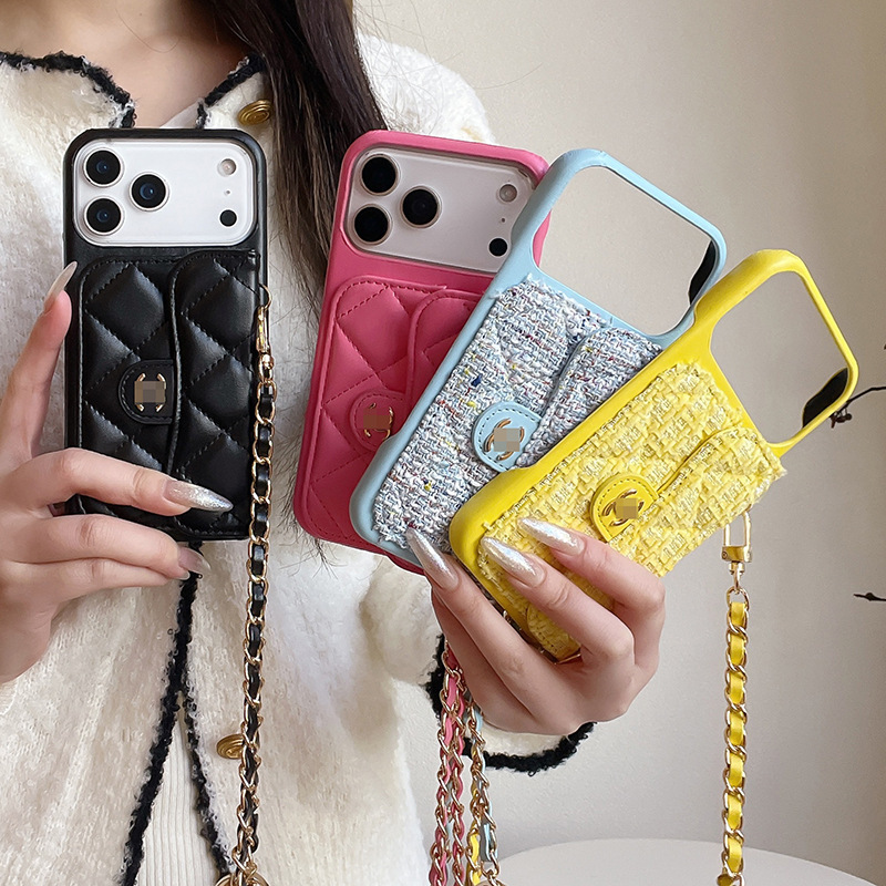 Chanel-Style Case Suitable for Apple 13, iPhone 17 Pro Max, Trendy Brand for 12/14 Pro, European and American Style for 8 Plus/15 Chanel-Style Case Suitable for Apple 13, iPhone 17 Pro Max, Trendy Brand for 12/14 Pro, European and American Style for 8 Plus/15