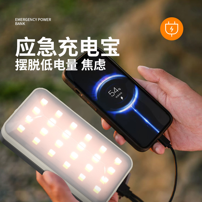 Luz de trabajo multifuncional transfronteriza al aire libre luz de mantenimiento de luz magnética intensa iluminación de emergencia camping light camping light maintenance light