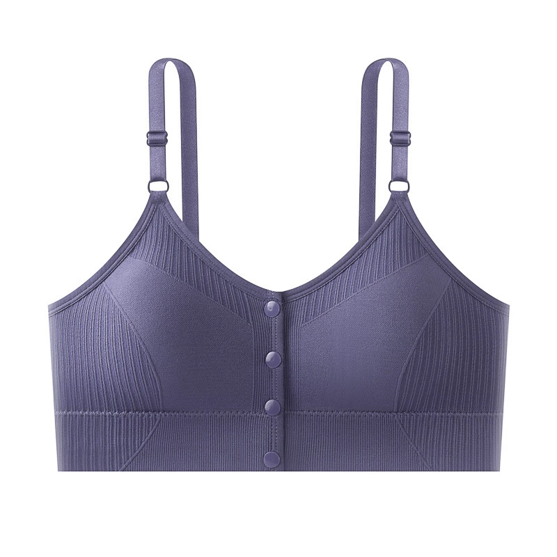 Underwear, push up bra, comfortable breathable wireless bra, beautiful back, front lock