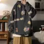 印花宽松新款连帽卫衣