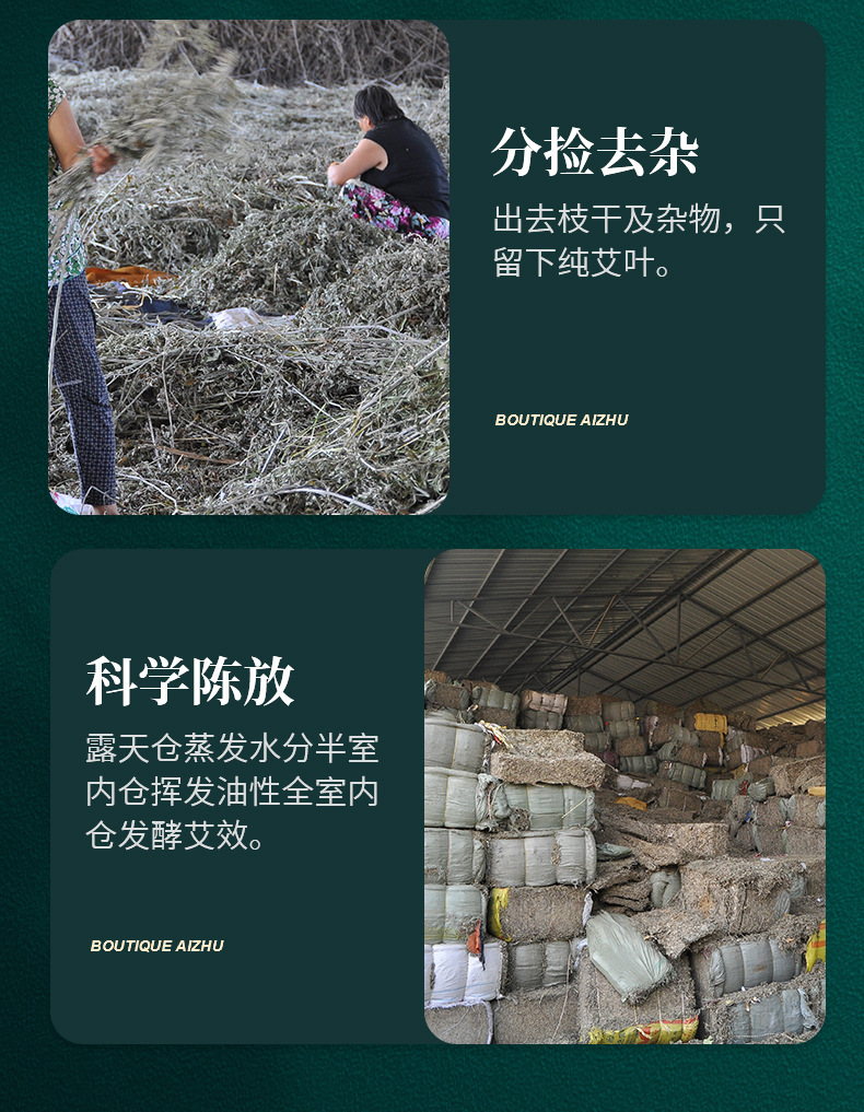 Moxa Sticks Ai Zhu 艾柱 Pure Mugwort Moxibustion Rolls 1.8x2.7cm 5 Boxes Home Use quality and texture