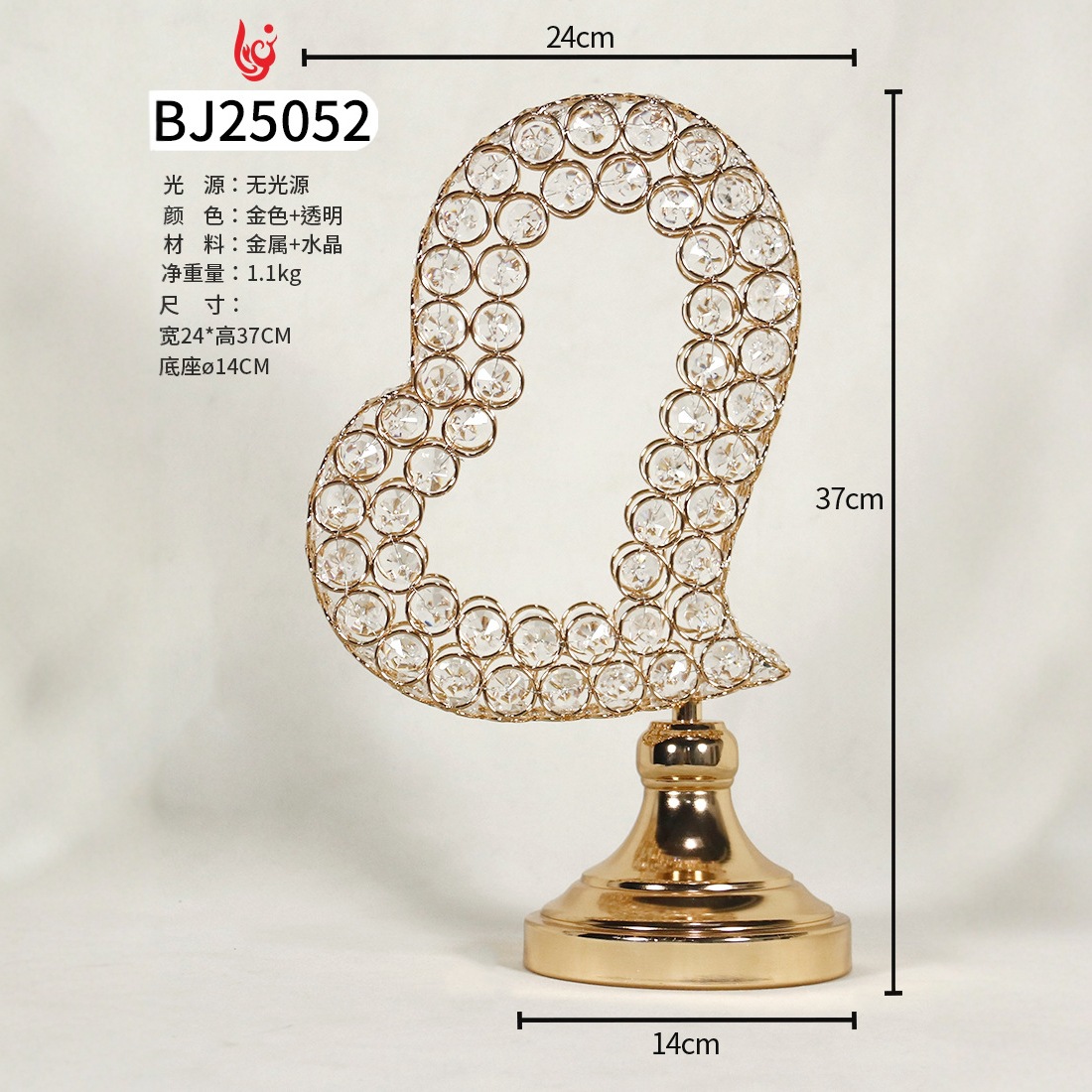 Ventas directas de fábrica de bodas europeas creativas candelabros de cristal hueco galvanizado de hierro artesanía accesorios de decoración