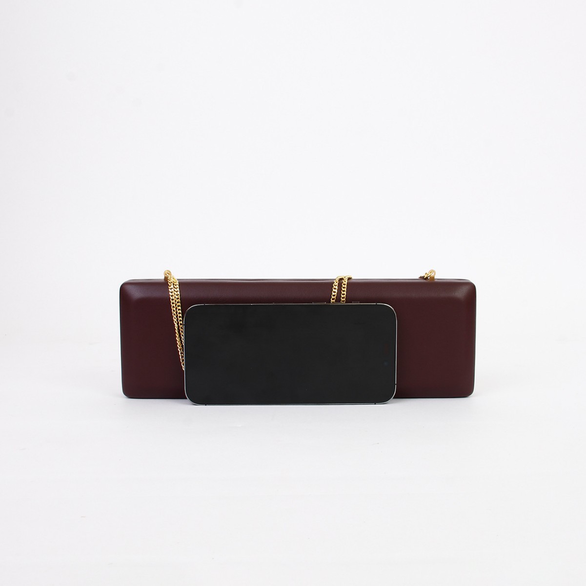 2025 New Long Hard Shell Clutch Bag For Women Retro Box Bag For Parties, Banquets And Evening Events - Thumbnail 4