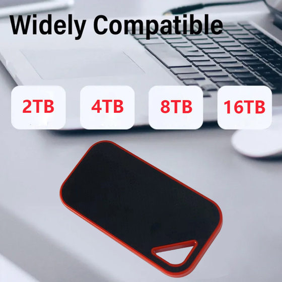 Cross-border new 16t mobile hard disk factory wholesale expansion upgrade mobile hard disk 4t portable SSD hard disk 2T