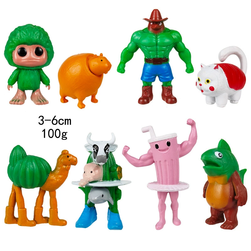 Фигура Шанхай Jing Tralala деревянная палочка-человек, assorted characters, пакет OPP, 0,4 кг