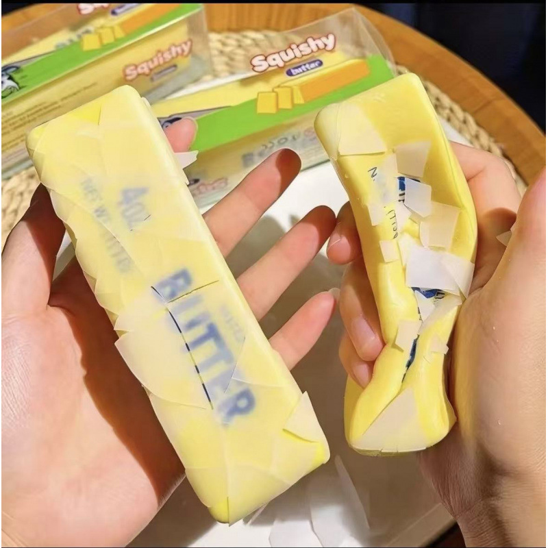 Cross-Border Crispy Squeeze Toy Stress Relief Toy for Boys and Girls, Handmade Butter Stick Stress-Relief Gadget Gift with Slow Rebound Cross-Border Crispy Squeeze Toy Stress Relief Toy for Boys and Girls, Handmade Butter Stick Stress-Relief Gadget Gift with Slow Rebound