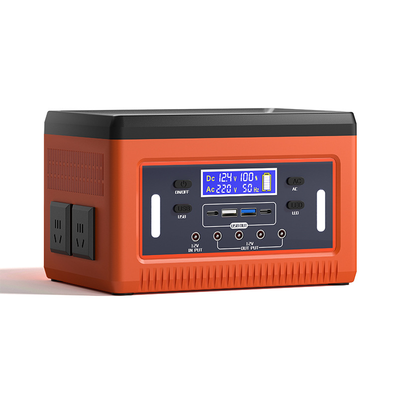 Fuente de alimentación portátil al aire libre 220V transmisión en vivo portátil acampado casero batería especial de emergencia de conexión directa carga solar