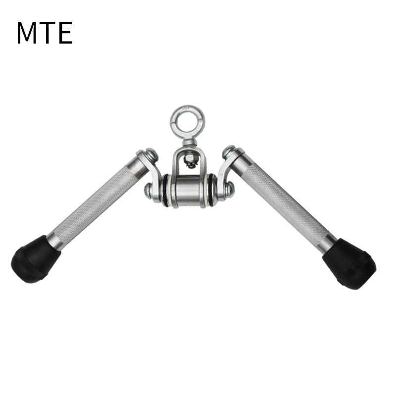 フィットネス機器補助アクセサリーハンドル筋力トレーニング器具A3スチールハイプルダウンロッドプルバックロッド|undefined