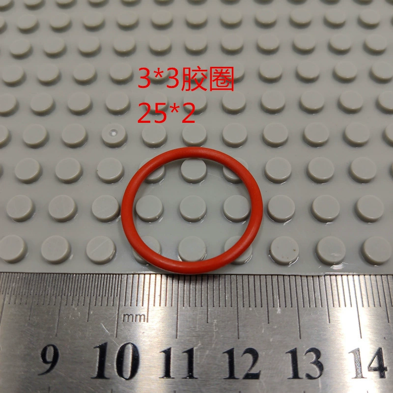 Совместимо с Lego 9686 Аксессуары 2x2 3x3 4x4 Clash 85544 резиновое кольцо детали 85546 опт 85543
