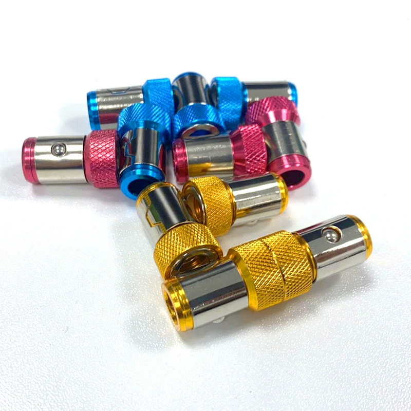 Cross -border electric screw knife head plus magnetic positioner batch head magnetic ring batch fixed fixed metal batch head plus magnetic