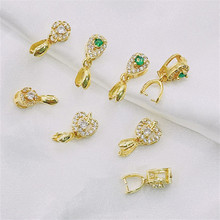 18k������΢��ʯ���ӿ۵������^diy�Ʒ��������A���f�ܿ�
