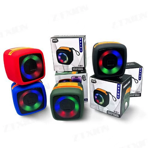 Новый красочный X-911 звуковой кронштейн Bluetooth динамик беспроводной мини открытый портативный сабвуфер высокой частоты