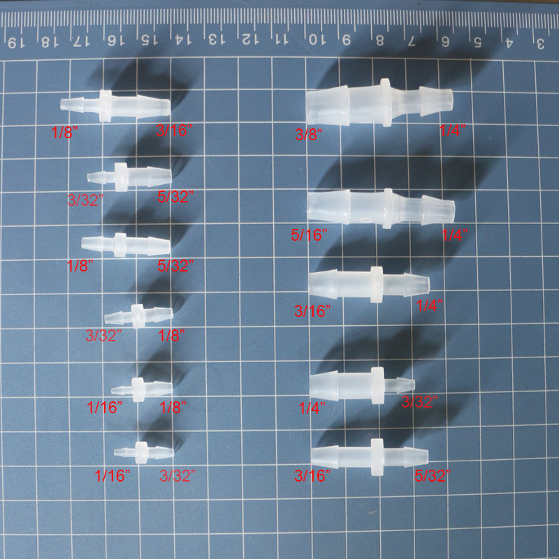 集优直供品质PP塑料等径异径二通直通宝塔软管接头批发