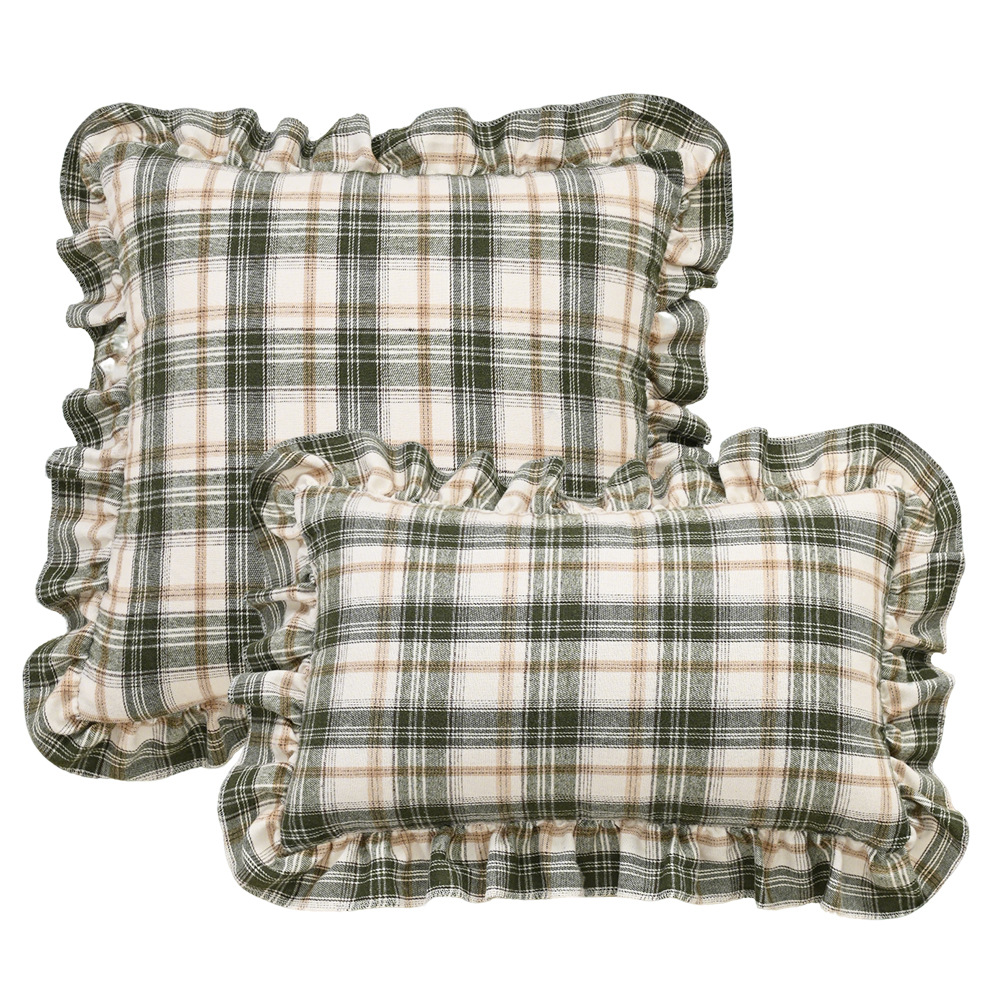 Transfronterizos Inglés nórdico ins tejido lápiz de loto falda almohada retro sala de estar sofá almohada decoración del hogar