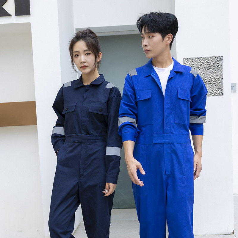 Spring and Autumn Cotton Overalls suit Men's Thickened Wear-resistant Labor Protection Clothing Crew Auto Repair Coal Mine Tooling in stock Spring and Autumn Cotton Overalls suit Men's Thickened Wear-resistant Labor Protection Clothing Crew Auto Repair Coal Mine Tooling in stock