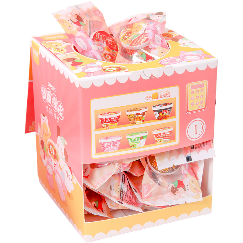 Los niños creativos ramen borrador dibujos animados divertido modelado borrador estudiante escuela suministros actividad premio pequeño regalo