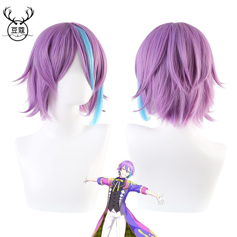 Divine Wig World Plan Colorful Stage Feat Hatsune Miku Divine Purple Wig Cardamom