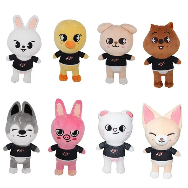 Stray Kids Skzoo Dolls Stray Kids Plush Toys Leeknow Hyunjin Dolls Wholesale