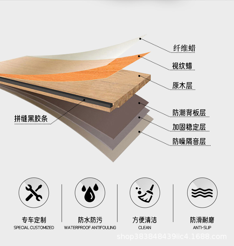 Suitable for Toyota Sienna, Alphard, Vellfire, Granvia Wooden Floor Car Solid Wood Floor Mats