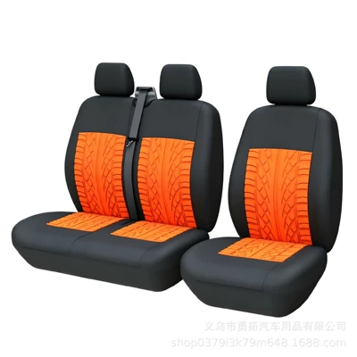 Cross-Border Hot-Selling Truck and: Universal seat cover - orange-21-truck-model