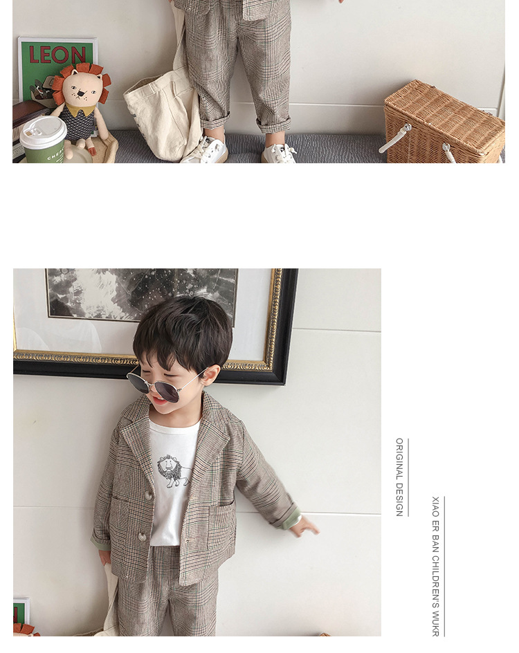 Abbigliamento per bambini, vestiti casual primaverili e autunnali per neonati, piccoli abiti, bel ragazzo ospite dei fiori_voghion.com