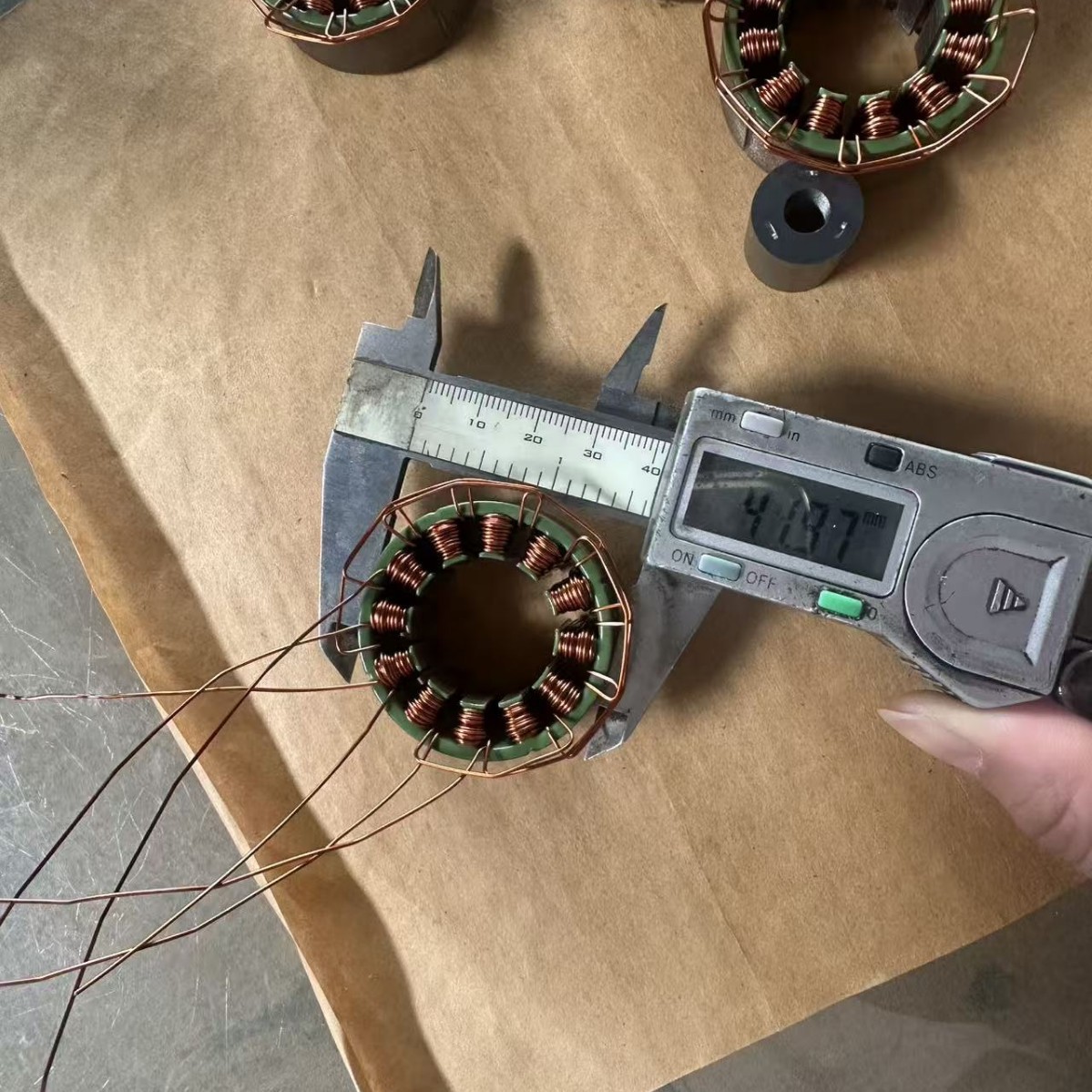 外径42绕线定子无刷直流电机铁芯定子铁芯定子绕线