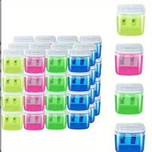 Z 35089 Double Hole Plastic Pencil Sharpener ˫��͸�����ʵ�