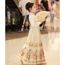 马面裙女童套装中国风儿童汉服古装中式明制2024新款春夏连衣裙