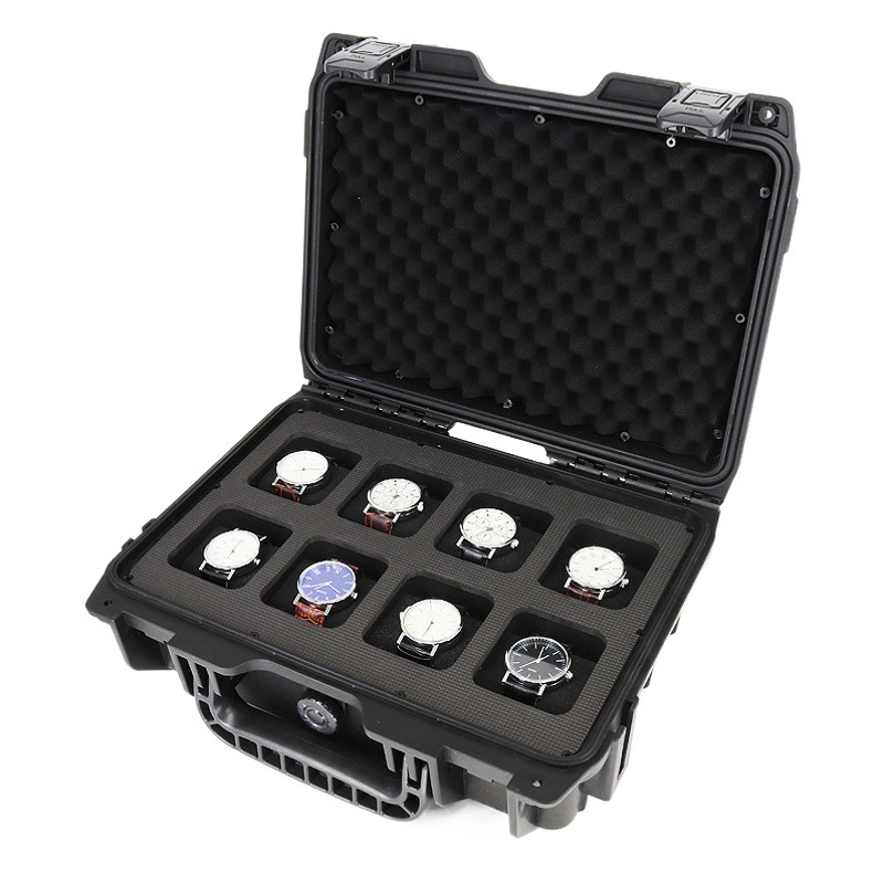 Caja de almacenamiento de reloj de gran capacidad transfronteriza caja de carro multi-especificación 20-bit 40-bit caja de exhibición de herramienta portátil protectora