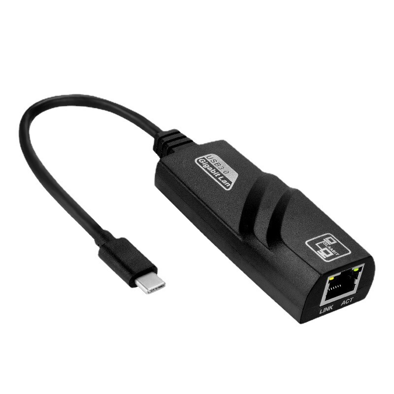 Type-C to RJ45 network card network cable interface supports Macbook Air usb3.1 to 3.0 network card