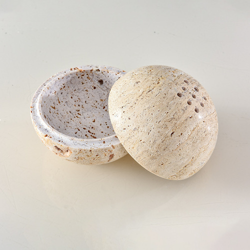 Natural Cave Stone Incense Burner Spherical Incense Burner Cave Stone Home Decor Manufacturer Wholesale