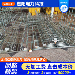溶融亜鉛メッキメッシュブリッジケーブルトラフネットワーク形式配線データルーム配線用オープンケーブルブリッジ