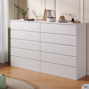 Eight-Drawer Cabinet, Bedroom, Living Room, Wall Storage Cabinet, Vertical Cabinet, Chest of Drawers, Simple Modern Drawer-Type Storage Cabinet, Six-Drawer Cabinet