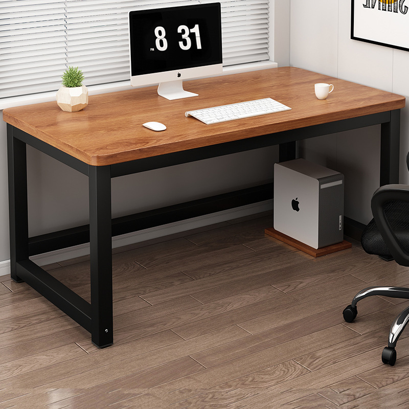 Desk Computer Table Desktop Simple Desk Small Apartment Student Small Desk Simple Rectangular Rounded Corner Long Table