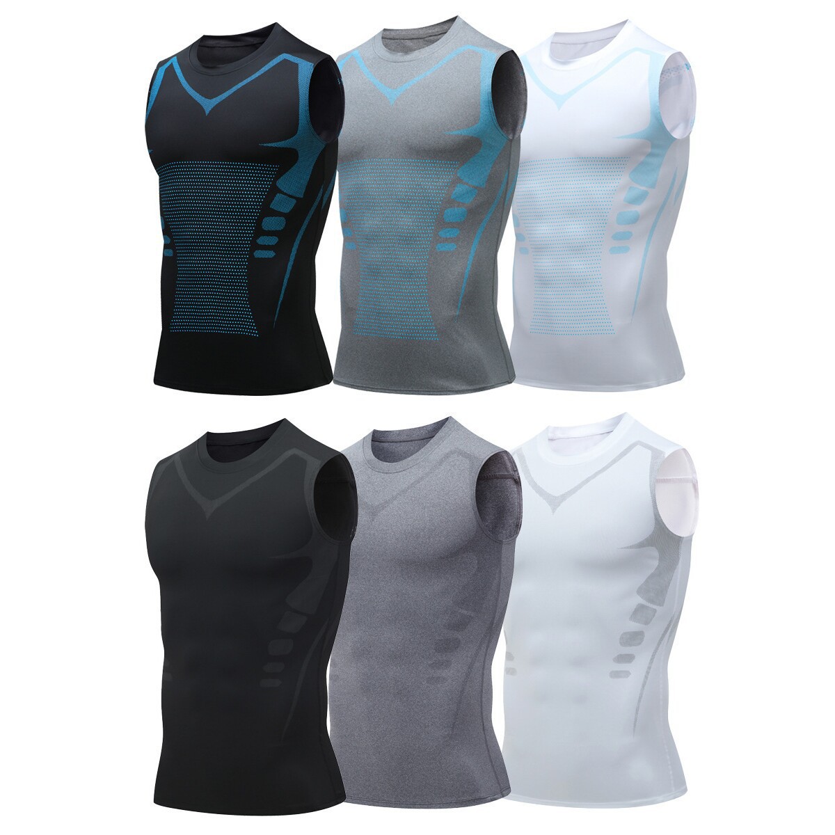 Men's Summer Ice Silk Quick-Dry Sports Vest for Running and Marathon, Sleeveless Fitness Tank Top, Breathable and Stretchy, Thin Style