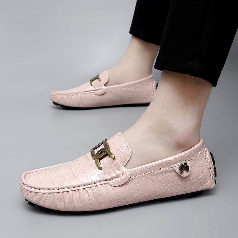 Cross-Border Couple's Large Size Slip-On Loafers British Style Formal Business Shoes Casual Shoes Slip-On Men's Shoes Cross-Border Couple's Large Size Slip-On Loafers British Style Formal Business Shoes Casual Shoes Slip-On Men's Shoes
