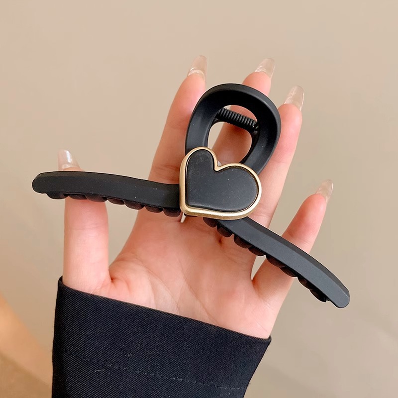 Horquilla de Maillard, pinza de agarre grande de acrílico, volumen de cabello femenino, pinza de tiburón de felpa de alta calidad, horquilla, accesorios para el cabello