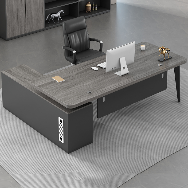 经理桌主管桌家具总裁桌大班台组合简约现代办公室老板桌办公