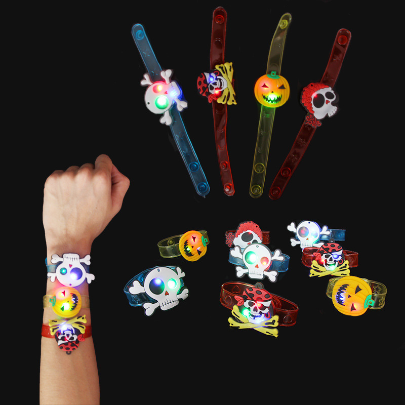 ハロウィーン発光指輪カボチャランプ飾り指ledフラッシュ幼稚園児童プレゼント玩具プレゼント|undefined