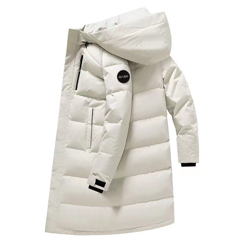 Men's Down Jacket Hooded Thick Warm Winter Coat For Couples_voghion.com