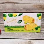 万泰豪松脆千层酥蛋卷小青柠味88g休闲办公下午茶解馋点心零食批