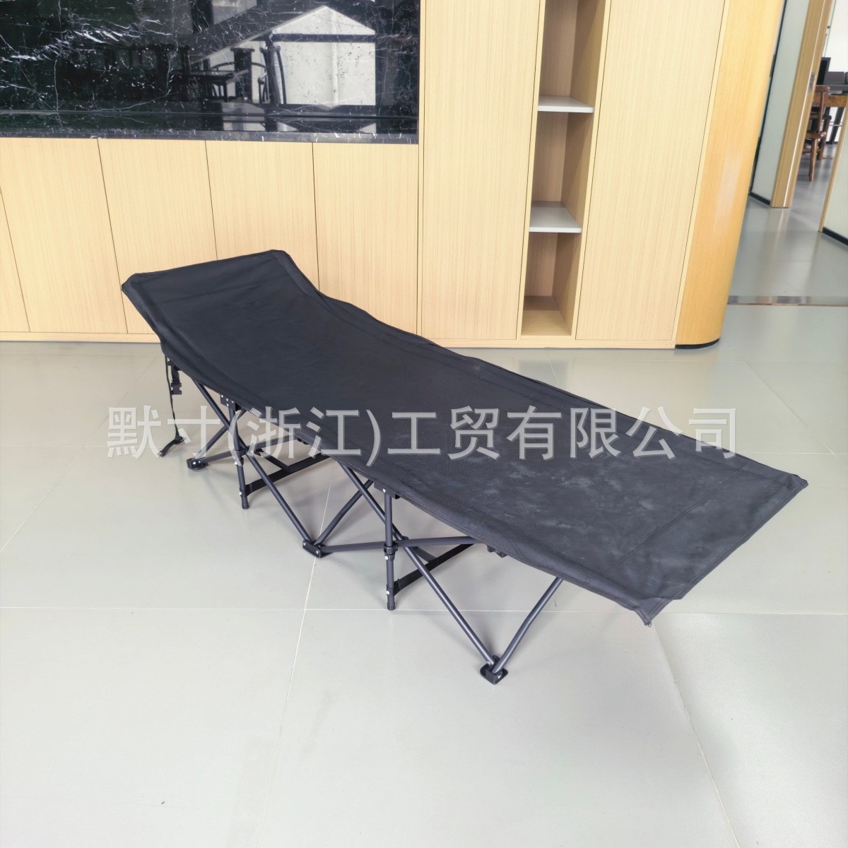 Custom-made camping cot, single-person, ten-legged folding bed, Oxford cloth, outdoor camping cot, sunbed, non-aluminum alloy, widened