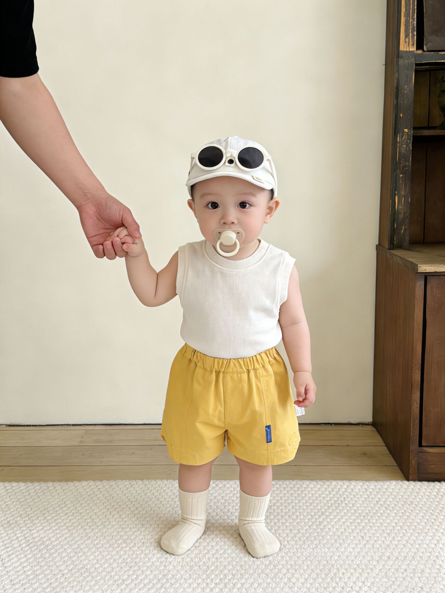 Ins coreano para bebés de verano chaleco elástico delgado ropa de verano ropa de bebé para niños chaleco versátil frío